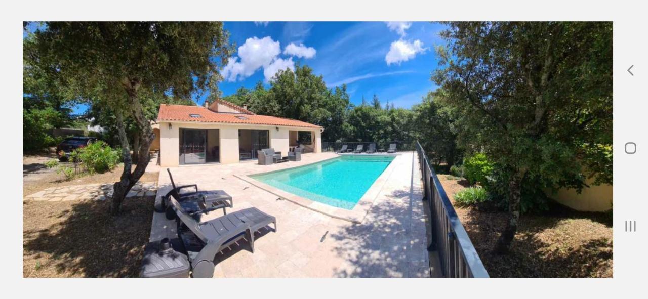 La Casita Villa Avec Piscine Pres D'Uzes Saint-Laurent-la-Vernède 외부 사진