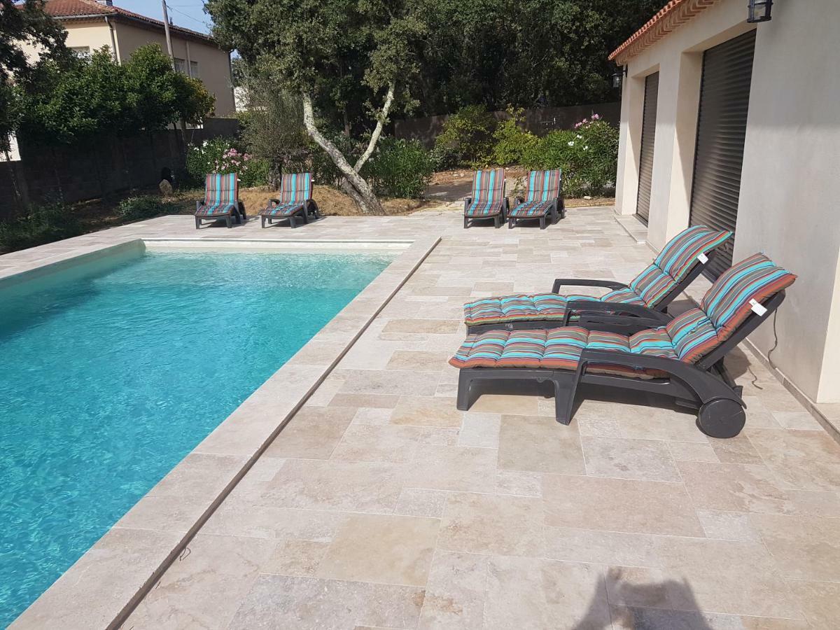 La Casita Villa Avec Piscine Pres D'Uzes Saint-Laurent-la-Vernède 외부 사진